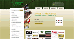 Desktop Screenshot of koptex.com